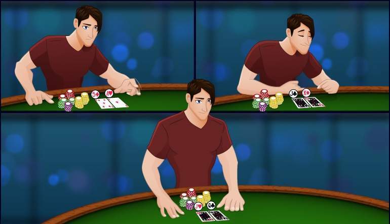 Der Blackjack Tisch